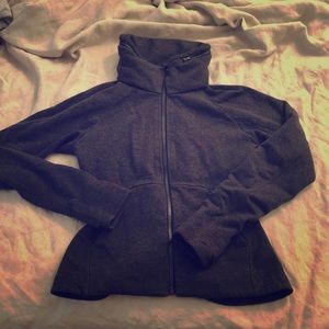 Lululemon Athletica peplum zip up size 4